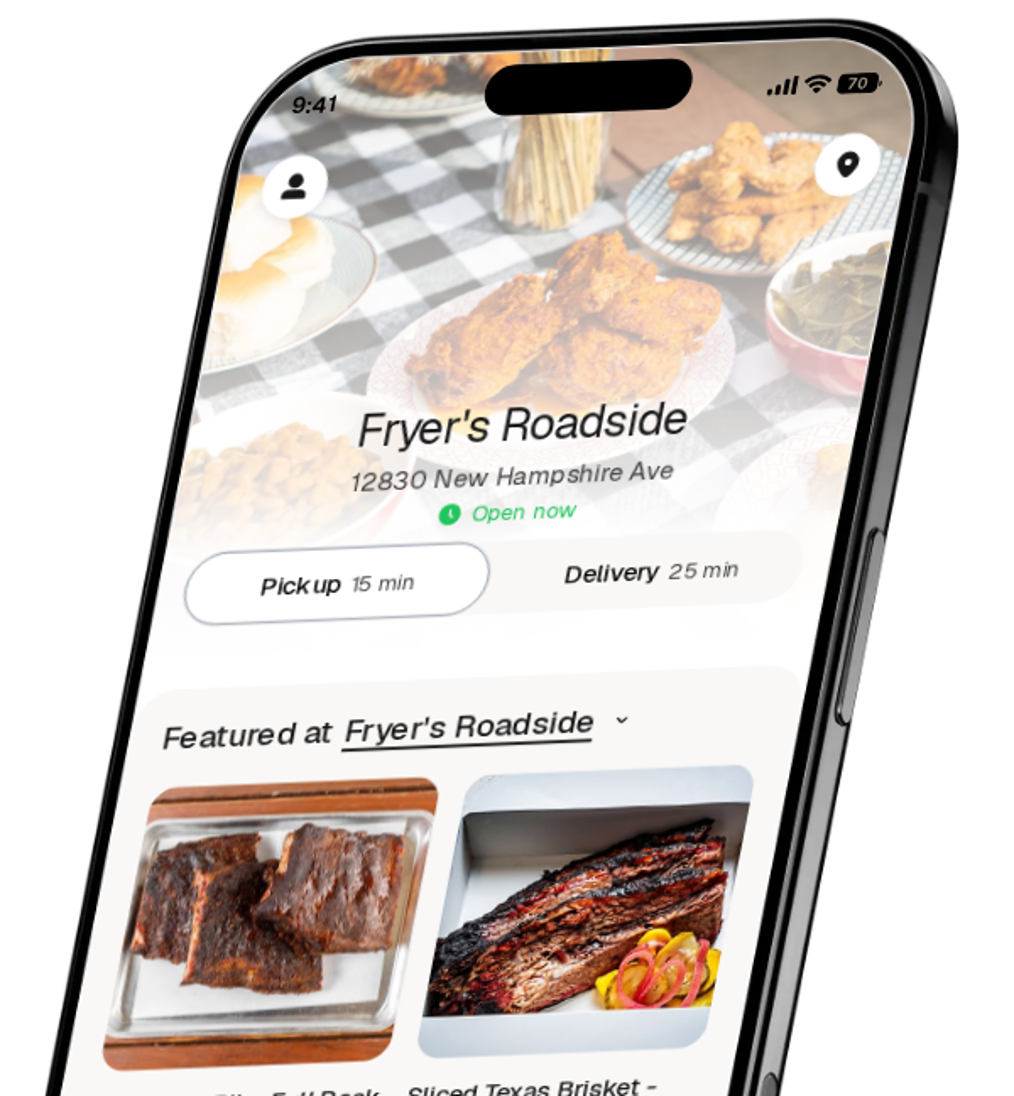Fryer's Roadside app preview