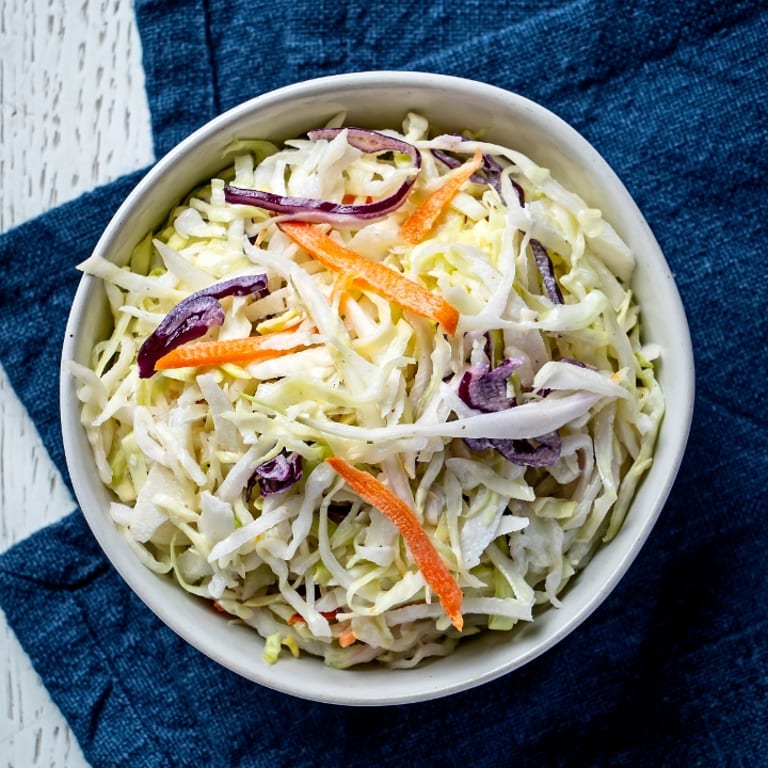 Delicious Coleslaw: Perfect Side for BBQ and Fried Chicken